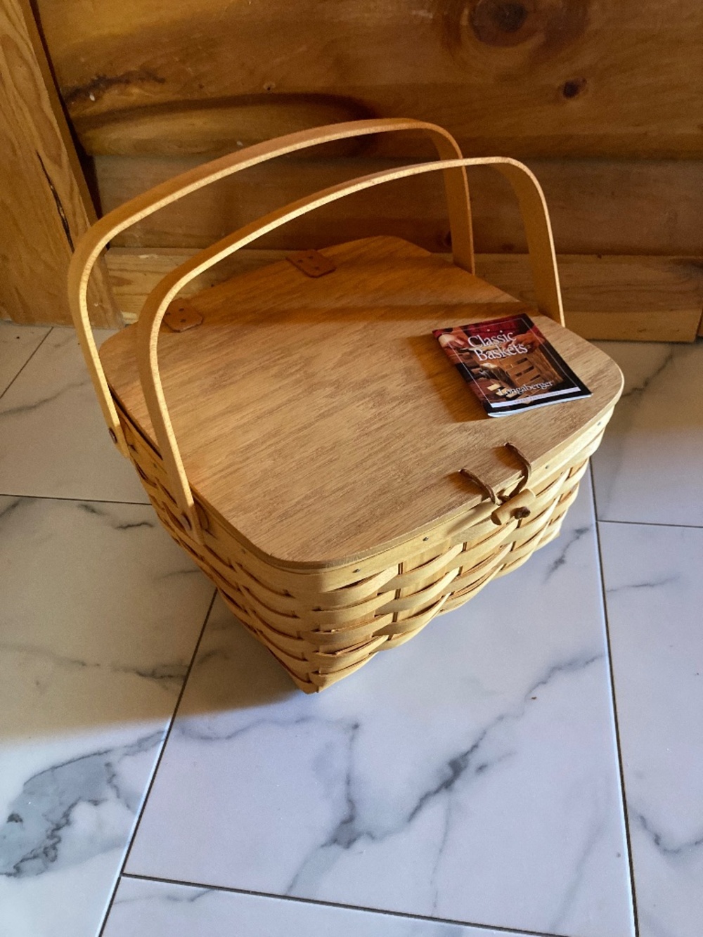 NWT Longaberger Small Picnic Basket Liner Riser Picnic Plaid Liner Set VINTAGE